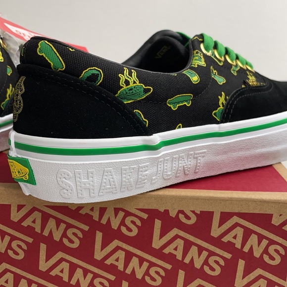 Vans Era Pro Skate Junt collection black green white exclusive - Picture 5 of 12
